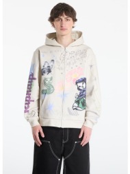 φούτερ ripndip goosebumps zip hoodie bone l