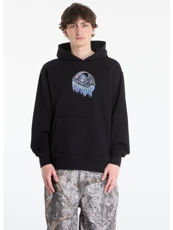 φούτερ ripndip out of time hoodie black wash xl