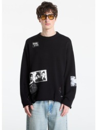 πουλόβερ wasted paris m taunt ripped black l