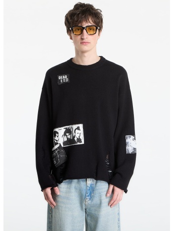 πουλόβερ wasted paris m taunt ripped black l