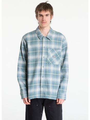 πουκάμισο dickies forest check shirt stormy sea xxl