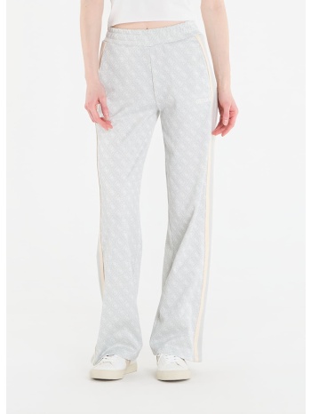 φόρμα guess 4g jacquard straight leg pants elegant jacquard