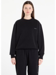 φούτερ queens women`s sweats essential crewneck black xs