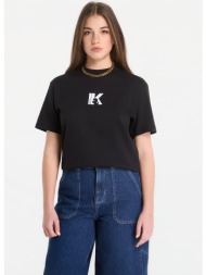 t-shirt karl lagerfeld jeans reg ss k-logo tee black l