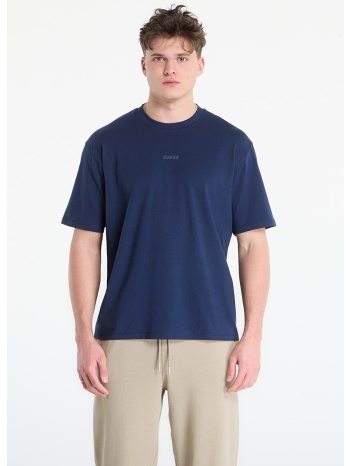 t-shirt guess giano cn ss t-shirt silk blue s σε προσφορά