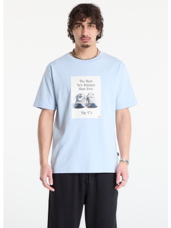 t-shirt new balance 574 ad t-shirt oxford blue s σε προσφορά