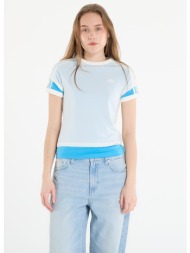 t-shirt adidas double layered cali t-shirt off white/ app sky rush m