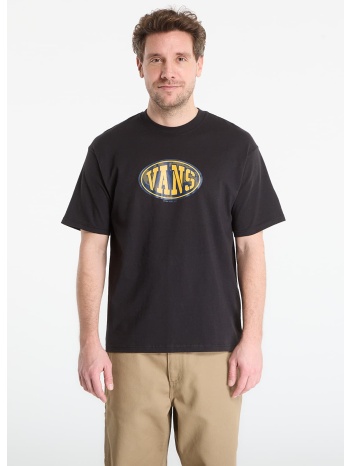 t-shirt vans worldwide94 ss tee black l σε προσφορά