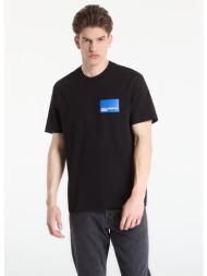 t-shirt karl lagerfeld jeans reg ss box logo tee black m
