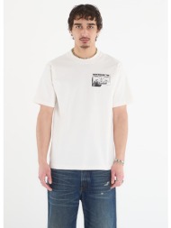 t-shirt obey club vintage white l