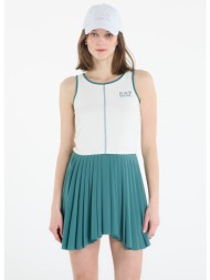 φόρεμα ea7 emporio armani tennis pro dress hydro/ tofu l