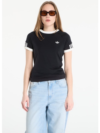 t-shirt adidas double layered cali t-shirt black/ black l σε προσφορά