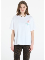 t-shirt allsaints crayo etta tee ashen white l