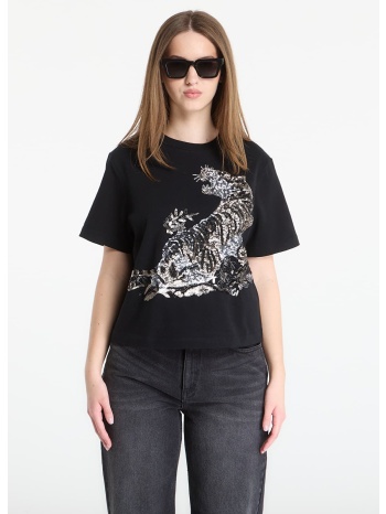 t-shirt allsaints pounce lisa tee black m σε προσφορά