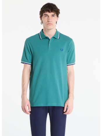 t-shirt fred perry twin tipped fred perry shirt deep mint/ σε προσφορά