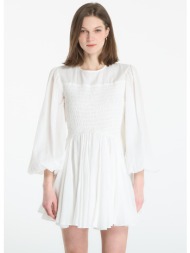 φόρεμα allsaints chia dress white 8