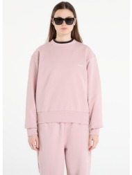 φούτερ queens women`s sweats essential crewneck dust pink xs