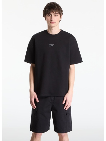 t-shirt reebok wardrobe essentials t-shirt black l σε προσφορά