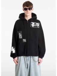 φούτερ wasted paris m taunt boxy zip hoodie black l