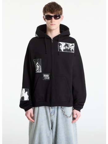 φούτερ wasted paris m taunt boxy zip hoodie black l