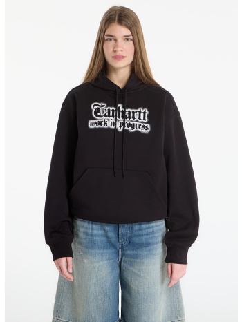 φούτερ carhartt wip hooded world tour sweat unisex black m