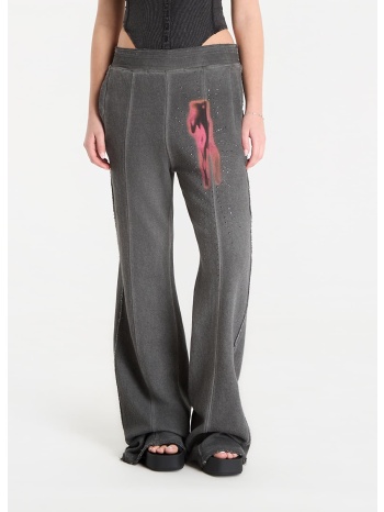 παντελόνια diesel p-anta trousers grigio melange xs