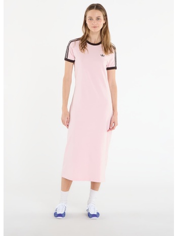 φόρεμα adidas 3 stripes dress (slim) sandy pink/ aurora σε προσφορά