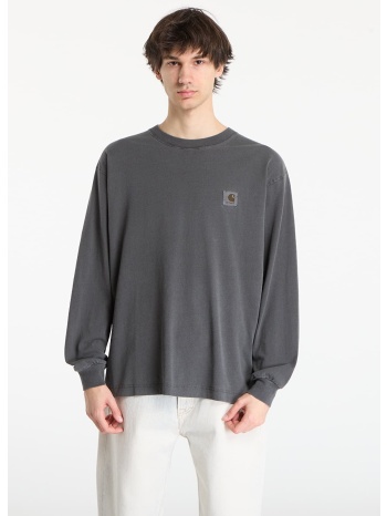 t-shirt carhartt wip l/s nelson t-shirt unisex black xxl