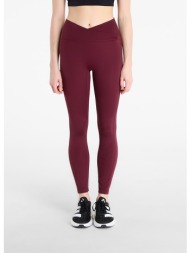κολάν adidas 3 stripes studio all me 7/8 x-over leggings maroon s