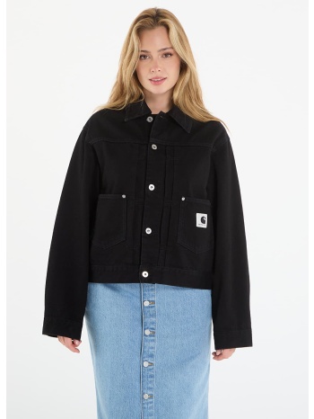 μπουφάν carhartt wip w` belmar jacket black rinsed l