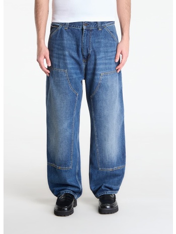 τζιν carhartt wip og double knee pant blue xxl