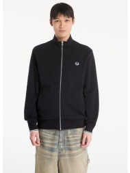 φούτερ fred perry zip through sweatshirt black xl