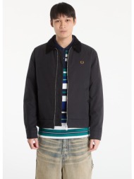 μπουφάν fred perry cotton caban jacket black m