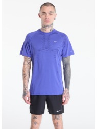 t-shirt nike stride plus men`s dri-fit adv short-sleeve running top lapis/ deep royal blue/ reflecti