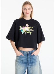 t-shirt new balance watercolor multi boxy t-shirt black m