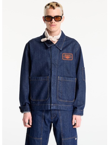 μπουφάν dickies m x hoodie denim jacket blue m