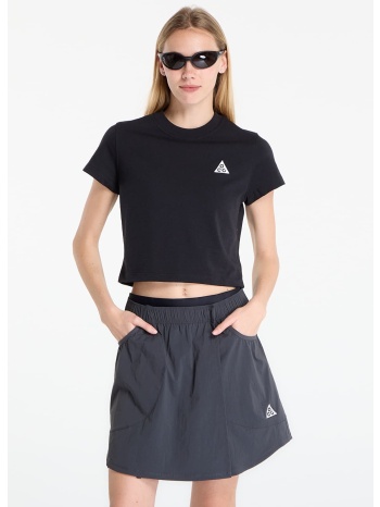 t-shirt nike acg women`s dri-fit short-sleeve top black/