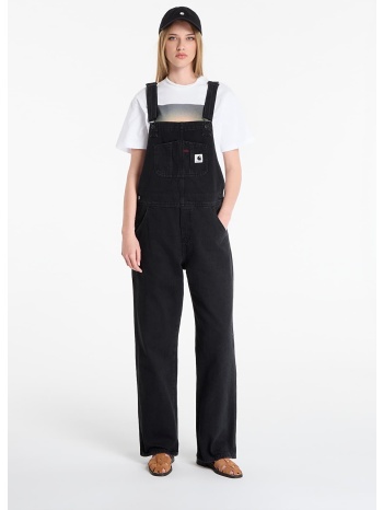 τζιν carhartt wip w` bib overall straight black stone