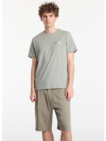 t-shirt calvin klein ss 30s eu spw split standard graphic