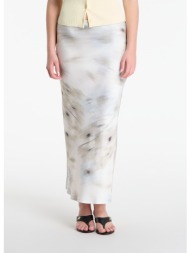 φούστα samsøe samsøe saagneta long skirt botanical green xs