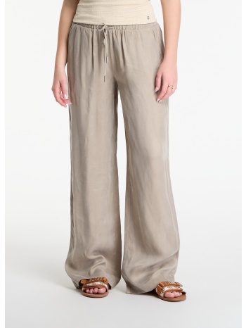 φόρμα guess jeans dalia fluid jogger pant sage leaf m