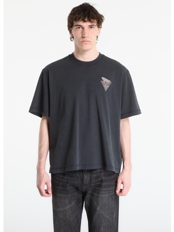 t-shirt guess jeans ss graphic boxy t black l σε προσφορά