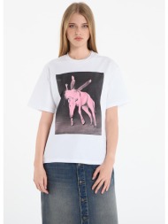 t-shirt carhartt wip w` s/s sean hamilton t-shirt white m