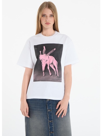 t-shirt carhartt wip w` s/s sean hamilton t-shirt white m