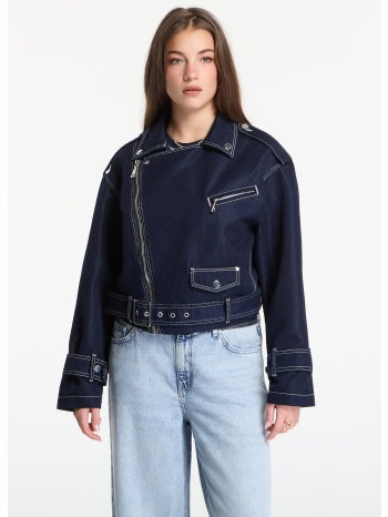 μπουφάν guess florence jacket midnight kiss xs