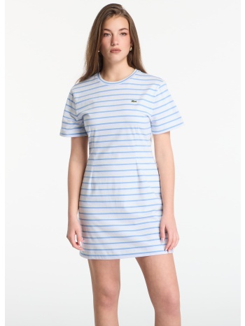 φόρεμα lacoste dress phoenix blue/ turquin blue-yellow 38