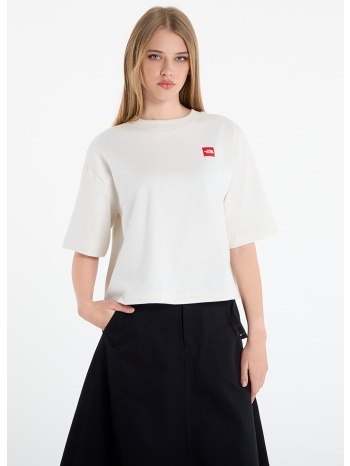 t-shirt the north face redbox s/s boxy tee white dune xl