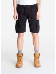 σορτς alpha industries cotton twill jogger short black l