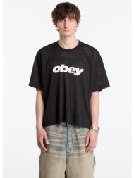 t-shirt obey practice jersey ss black m