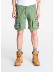 σορτς alpha industries flying tigers shorts vintage green xl